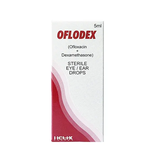 Oflodex 5ml Sterile Eye-Ear Drops 5ml