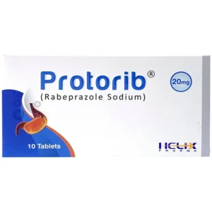Protorib 20mg Rabeprazole Sodium 10 Tablets